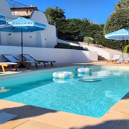 La Bohem'azur Golfe St Tropez 170m2 5 Piscine Magnifique Vue Degagee Deco Boheme Chic *