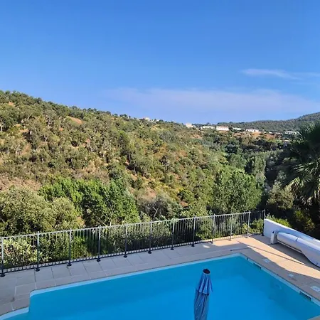 Villa La Bohem'azur Golfe St Tropez 170m2 5 Piscine Magnifique Vue Degagee Deco Boheme Chic Sainte-Maxime