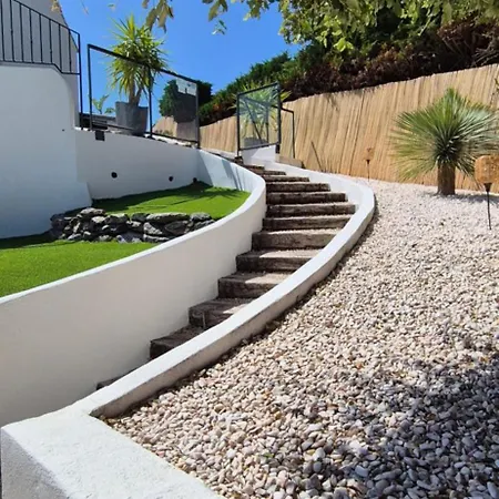 La Bohem'azur Golfe St Tropez 170m2 5 Piscine Magnifique Vue Degagee Deco Boheme Chic Villa Sainte-Maxime