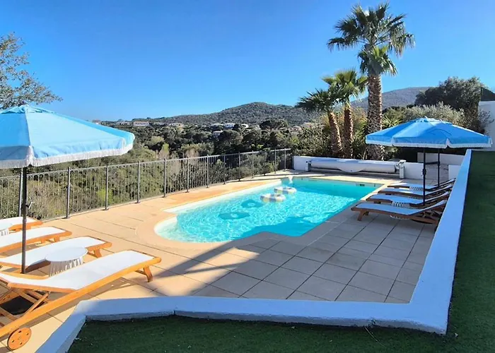 Villa La Bohem'azur Golfe St Tropez 170m2 5 Piscine Magnifique Vue Dégagée Déco Bohème Chic Sainte-Maxime