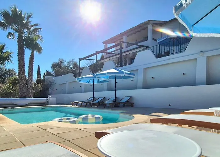 La Bohem'azur Golfe St Tropez 170m2 5 Piscine Magnifique Vue Dégagée Déco Bohème Chic Villa Sainte-Maxime