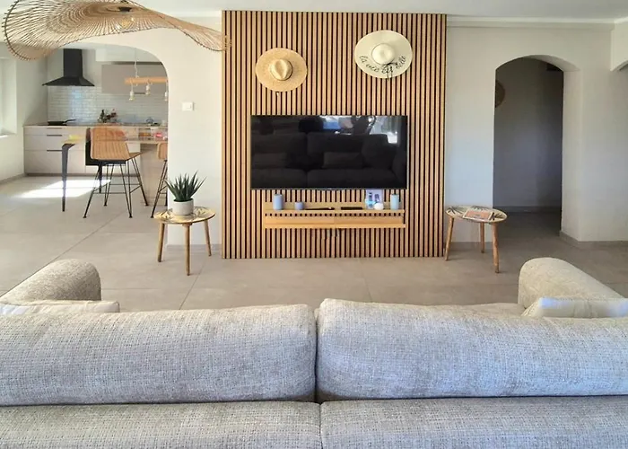La Bohem'azur Golfe St Tropez 170m2 5 Piscine Magnifique Vue Dégagée Déco Bohème Chic * Sainte-Maxime