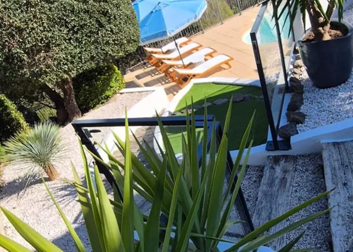 La Bohem'azur Golfe St Tropez 170m2 5 Piscine Magnifique Vue Dégagée Déco Bohème Chic