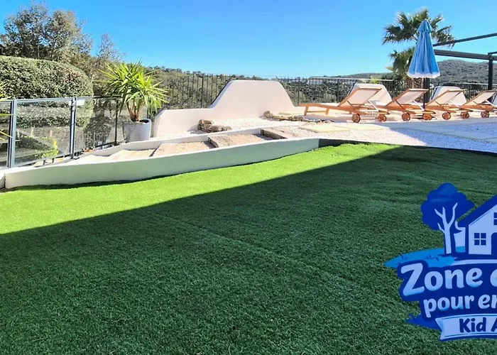 La Bohem'azur Golfe St Tropez 170m2 5 Piscine Magnifique Vue Dégagée Déco Bohème Chic * Sainte-Maxime